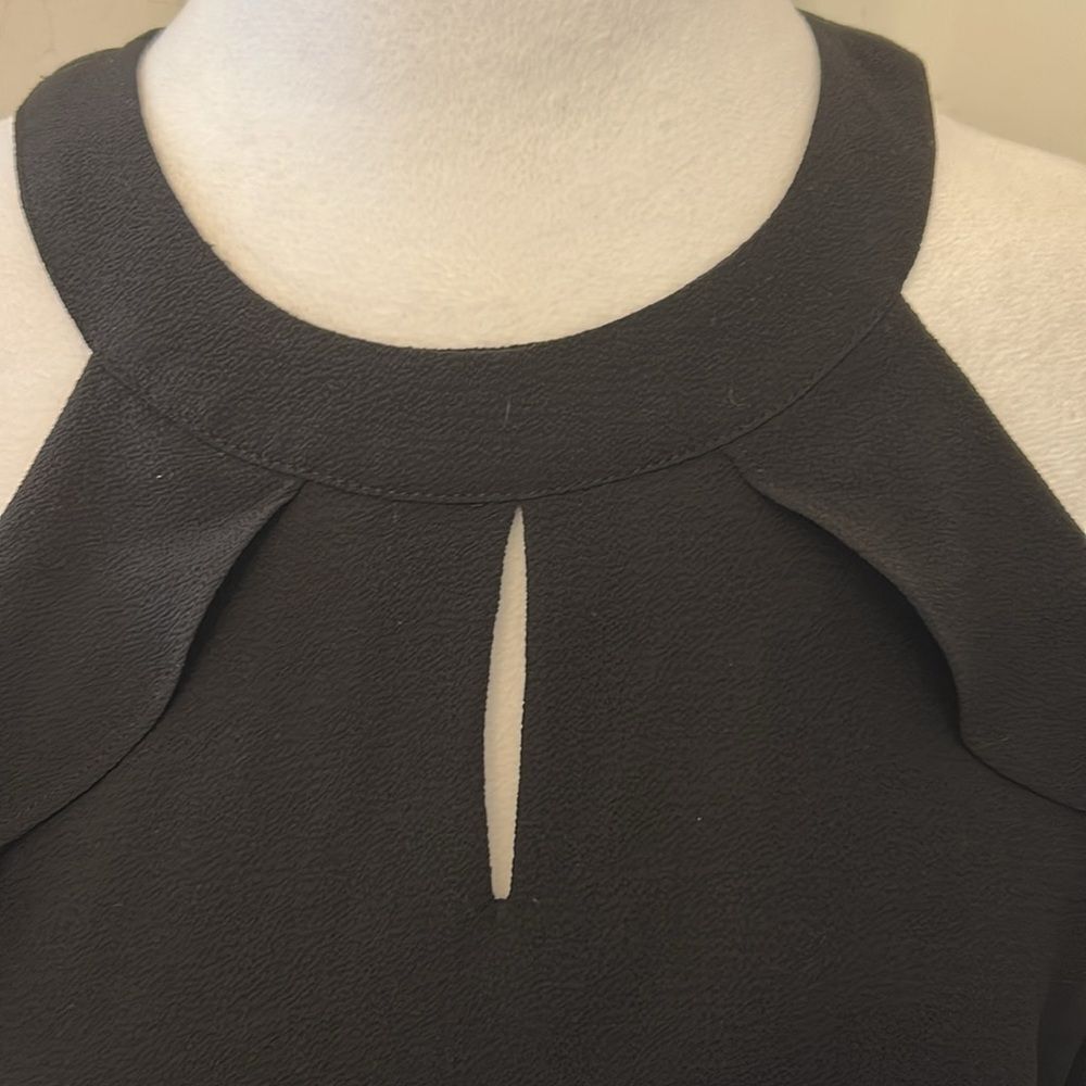 Altar'd State Black Ruffled Halter Size S EUC - Picture 4 of 9